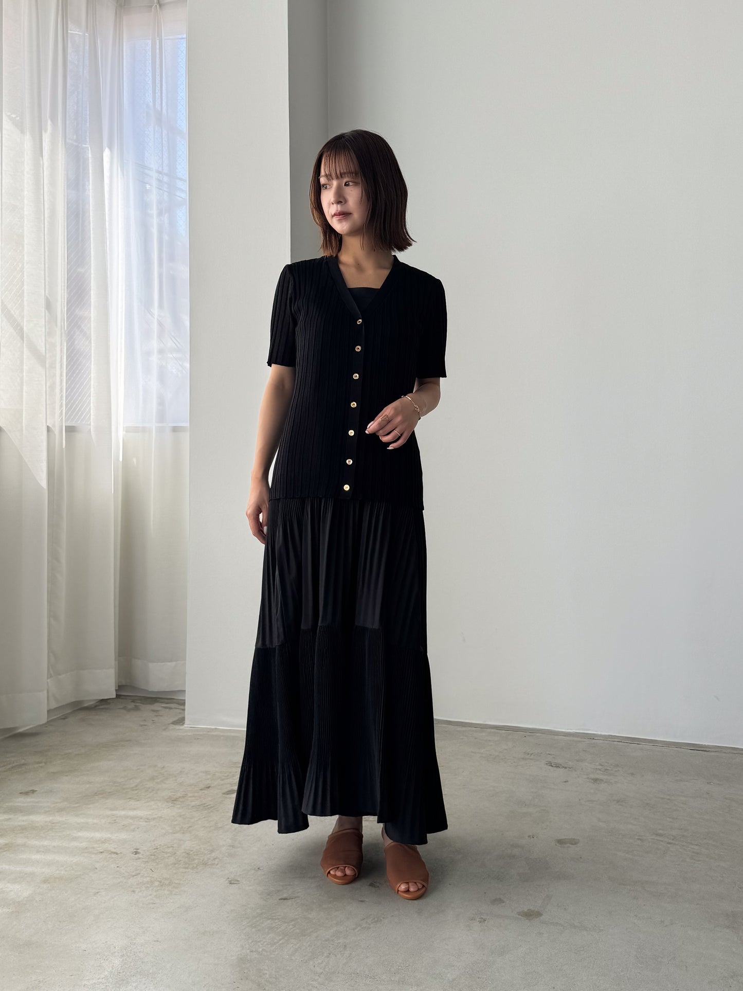 シアーカーデセットワンピース