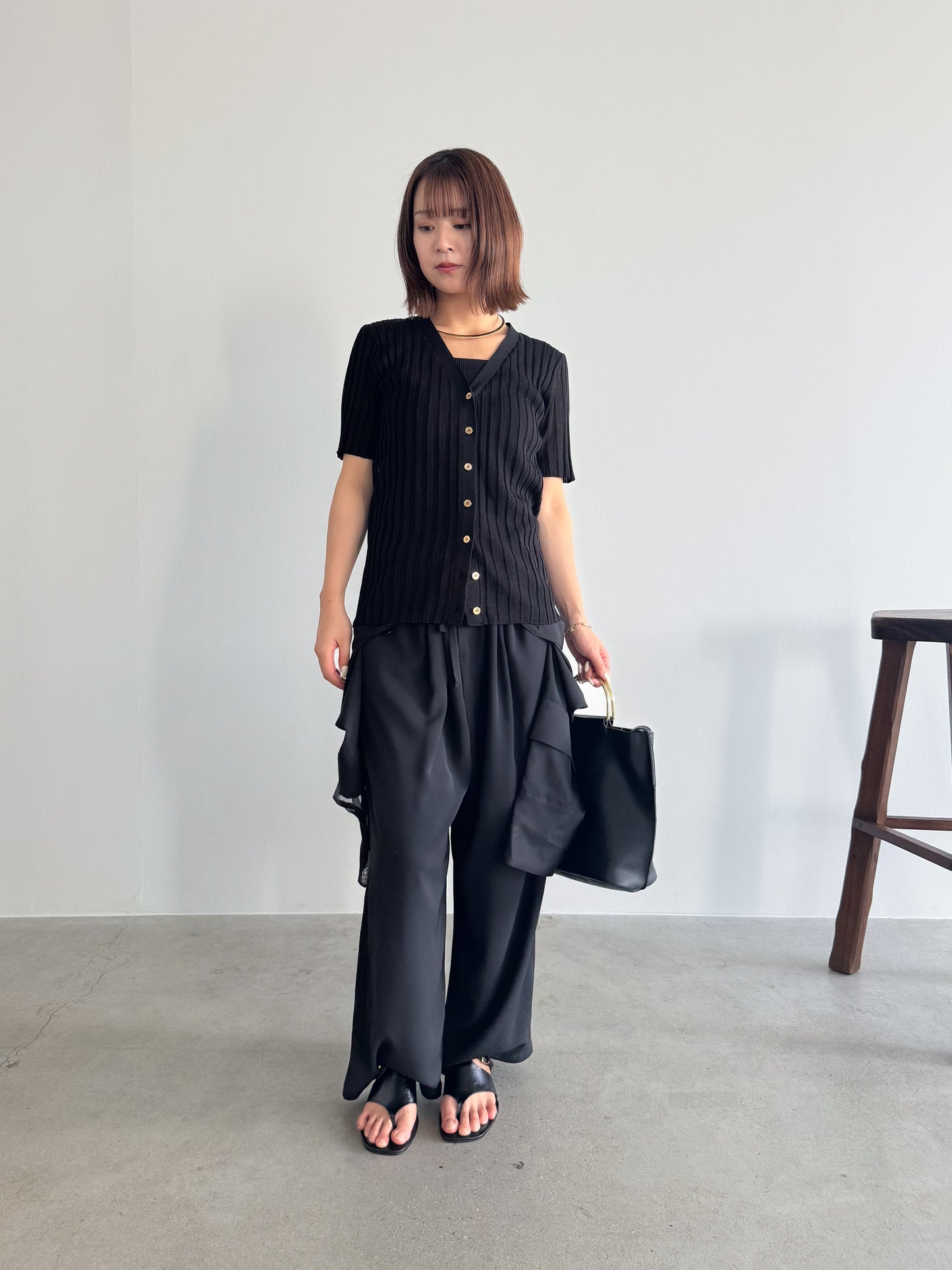 シアーカーデセットワンピース