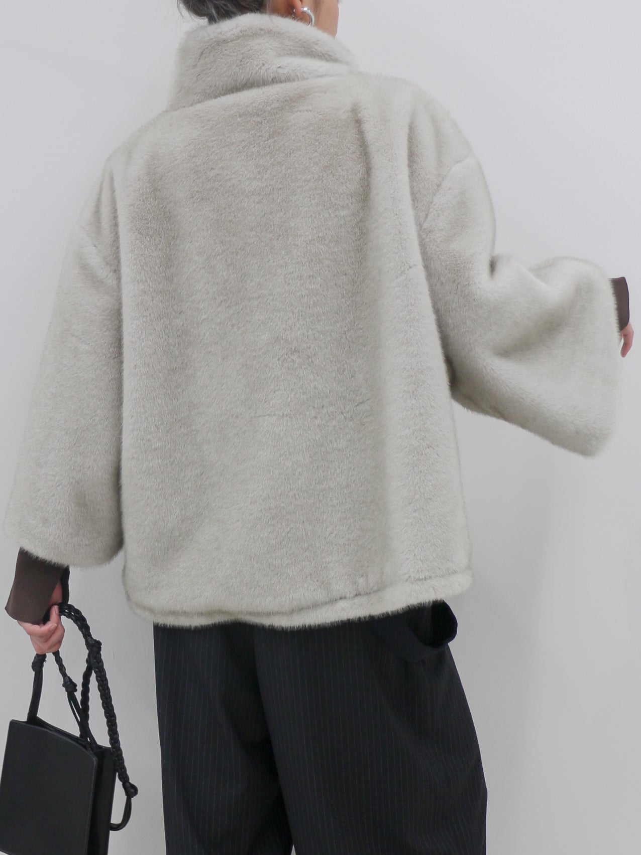 ミンクライクファーブルゾン