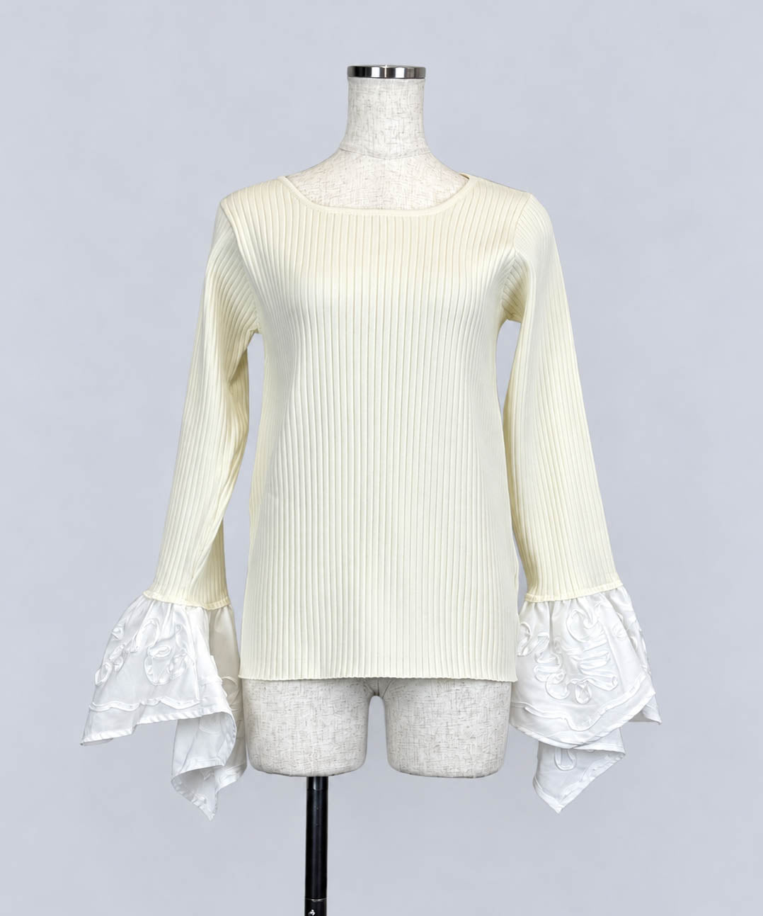 Pqran　カフスフレアニットTOPS