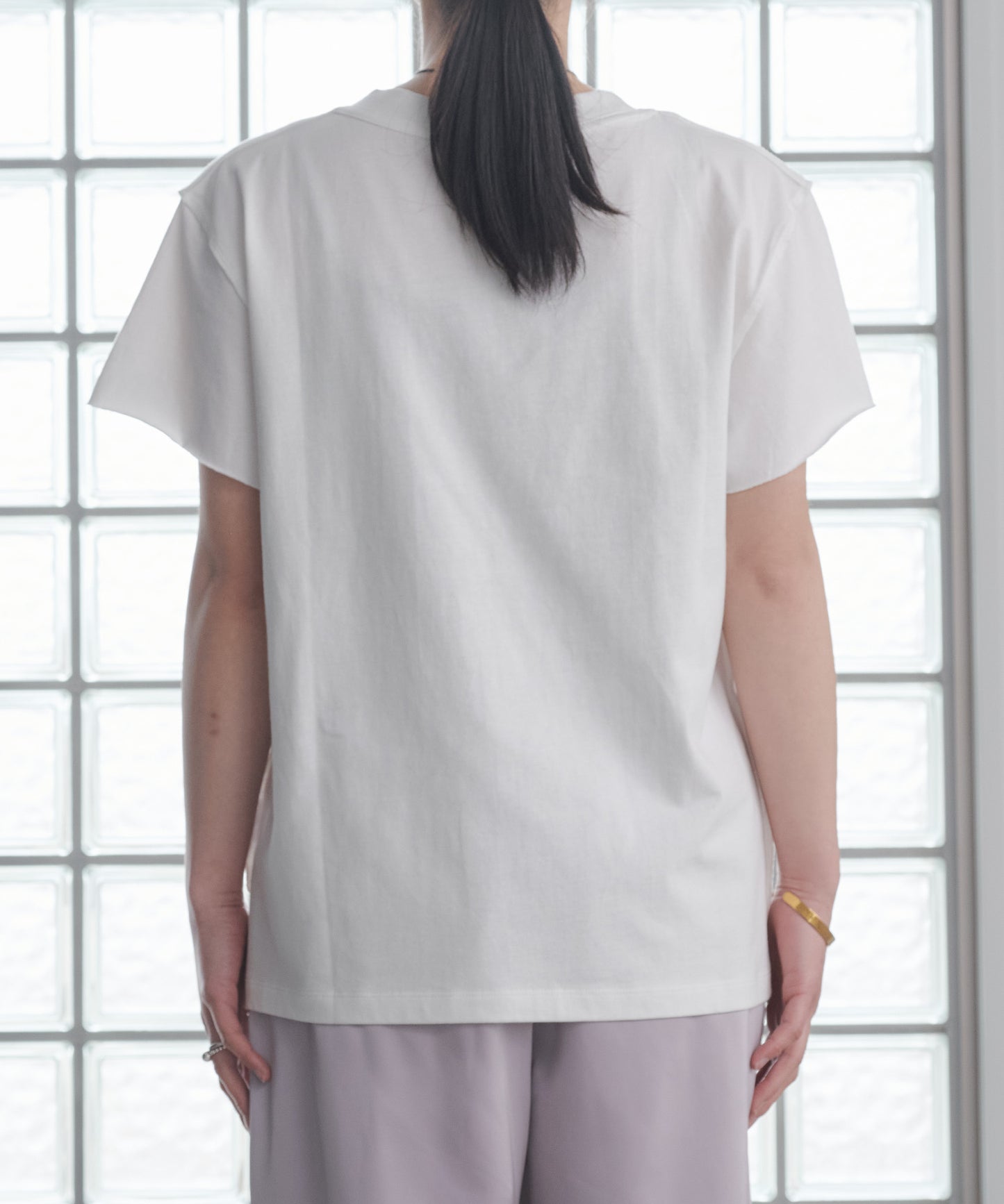Pqran　【オリジナル図案】CATプリント刺繍Tシャツ