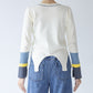 【WEB限定プライス】eru　配色スリーブニットトップス