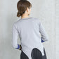 【WEB限定プライス】eru　配色スリーブニットトップス
