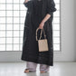 Pqran　カットワーク刺繍カフタンワンピース