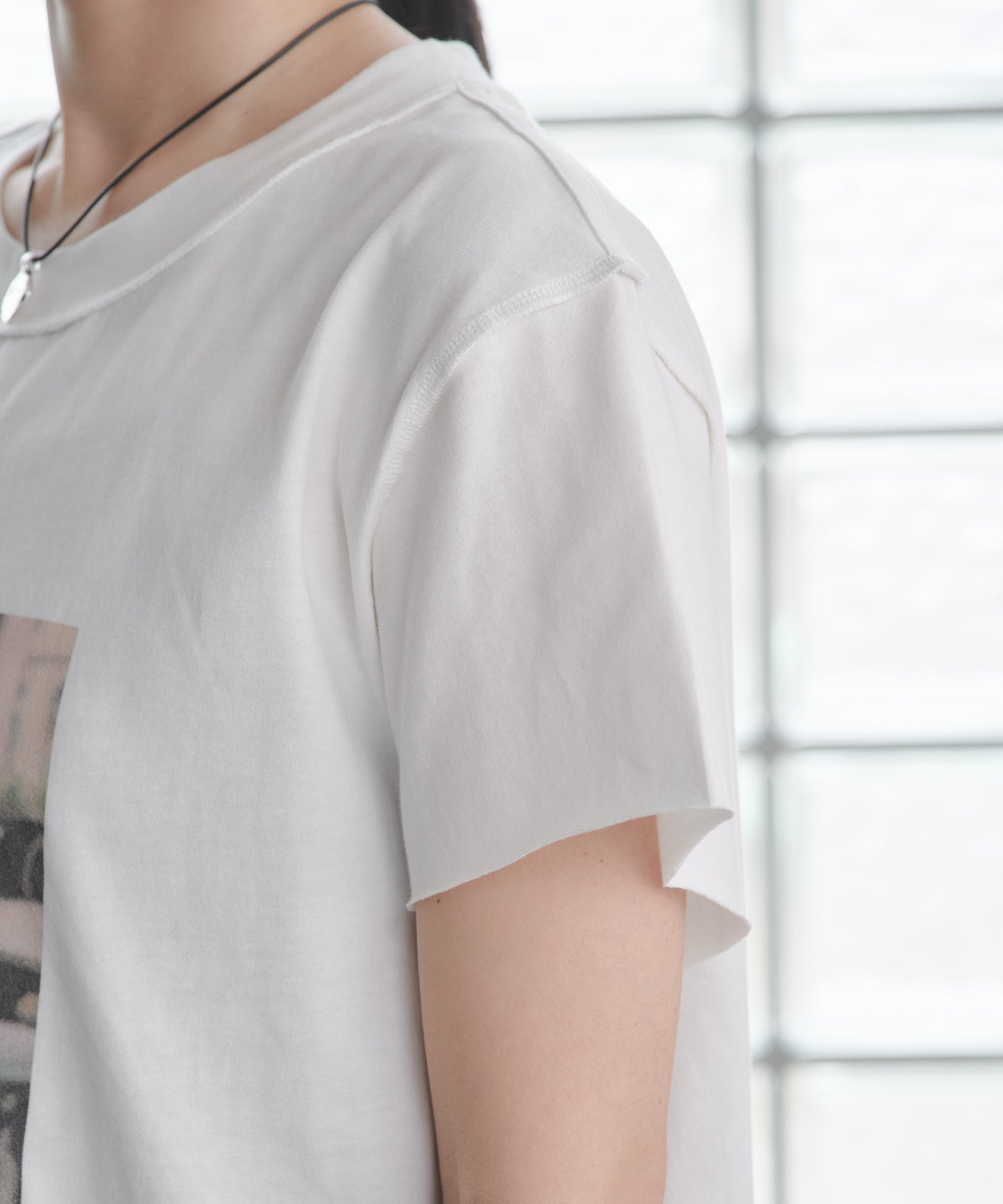 Pqran　【オリジナル図案】CATプリント刺繍Tシャツ