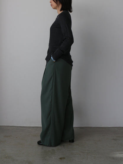 シアーリブカーディガン＆プルオーバーSET