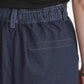 Pqran　レイヤードデニムパンツ