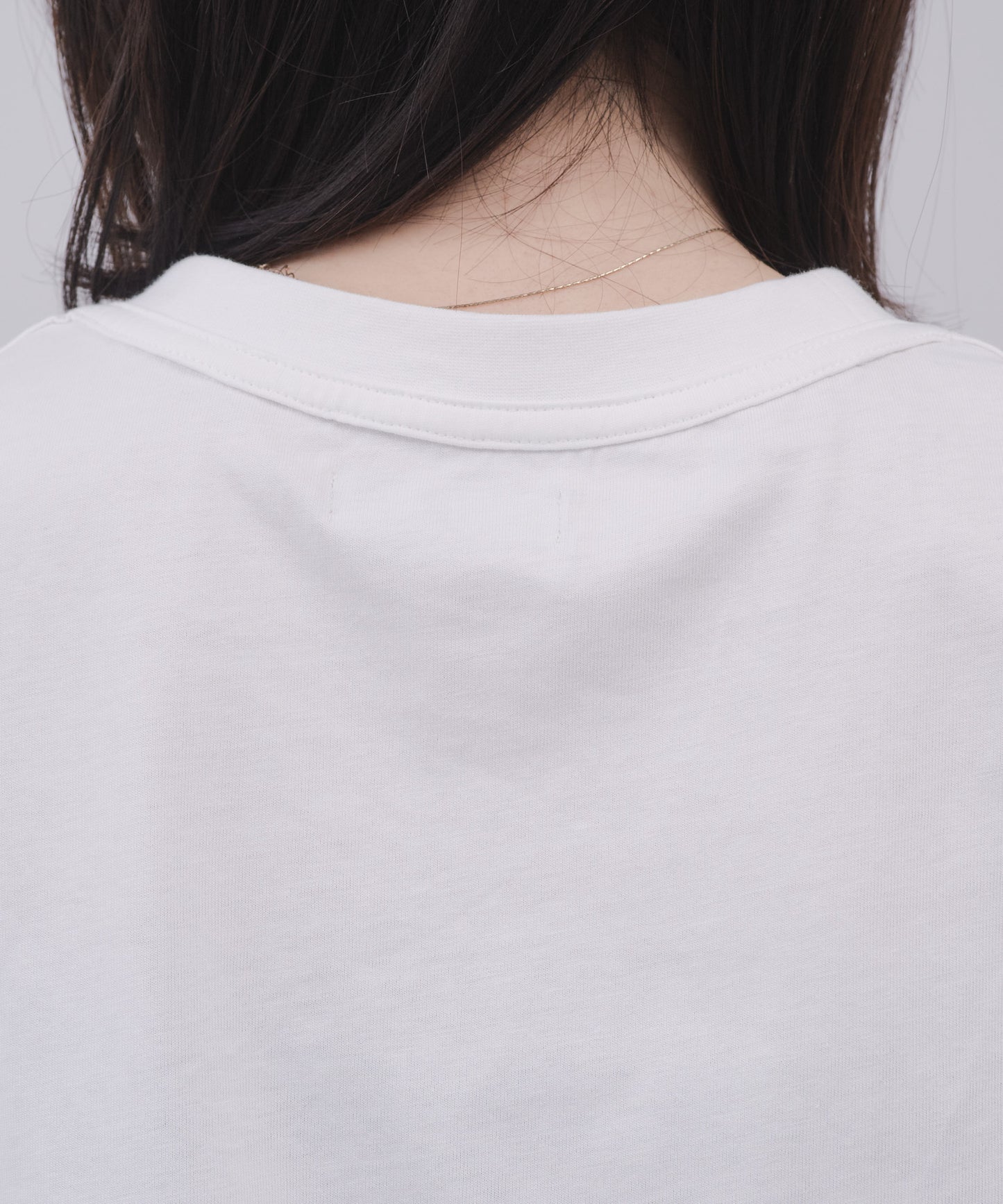 Pqran　【オリジナル図案】馬刺繍カレッジプリントTシャツ