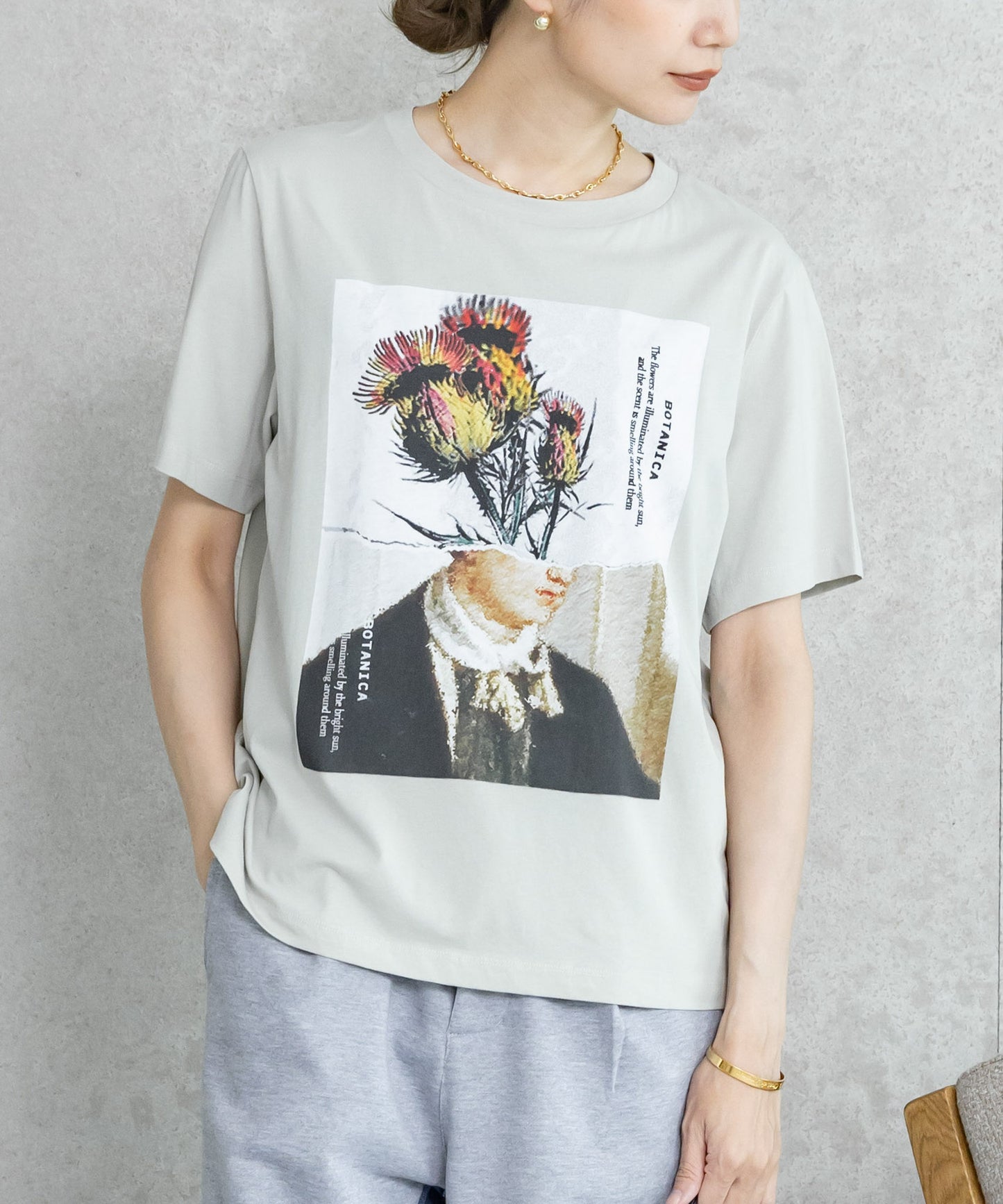 Pqran　【オリジナル図案】アートプリントTシャツ