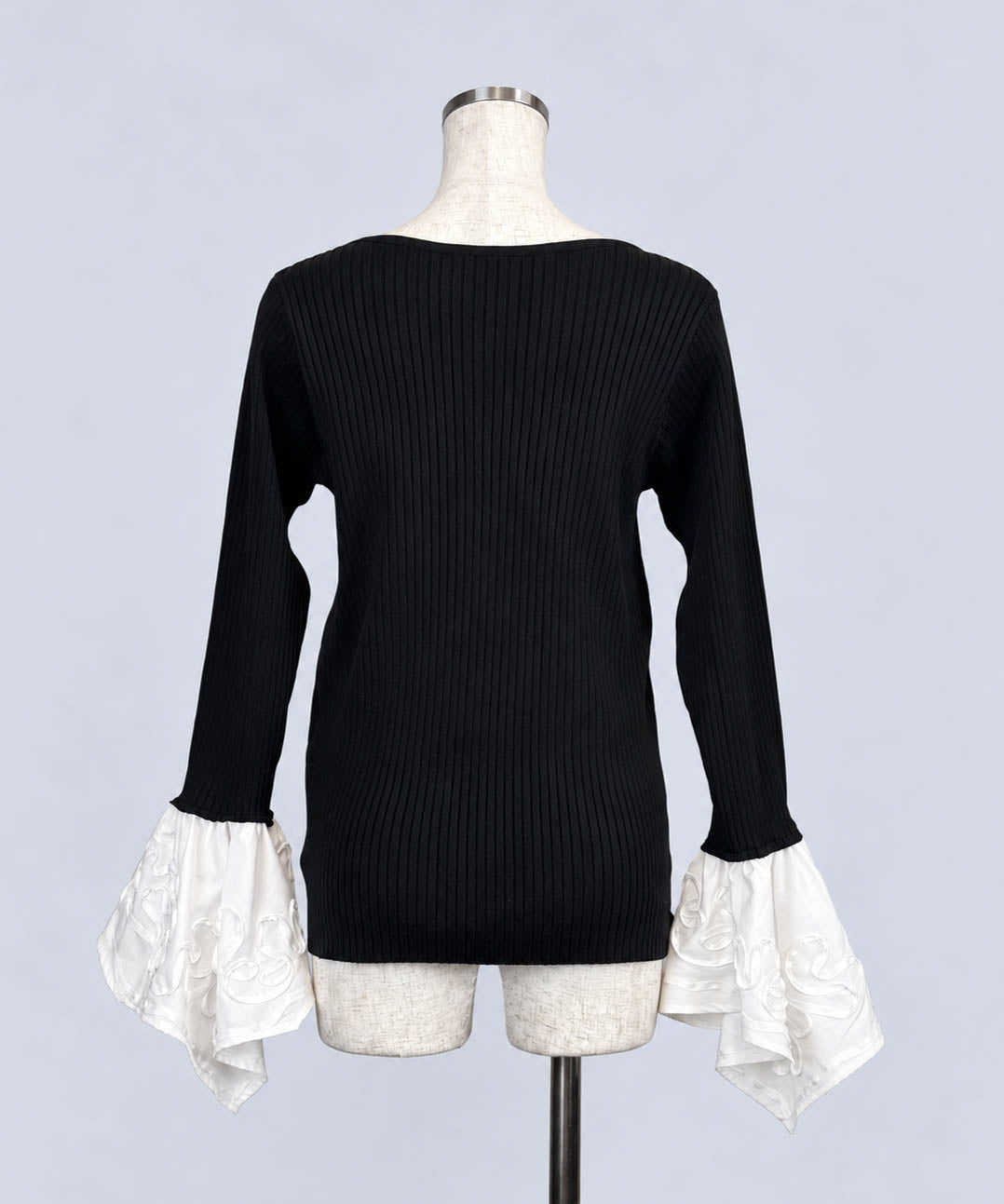 Pqran　カフスフレアニットTOPS