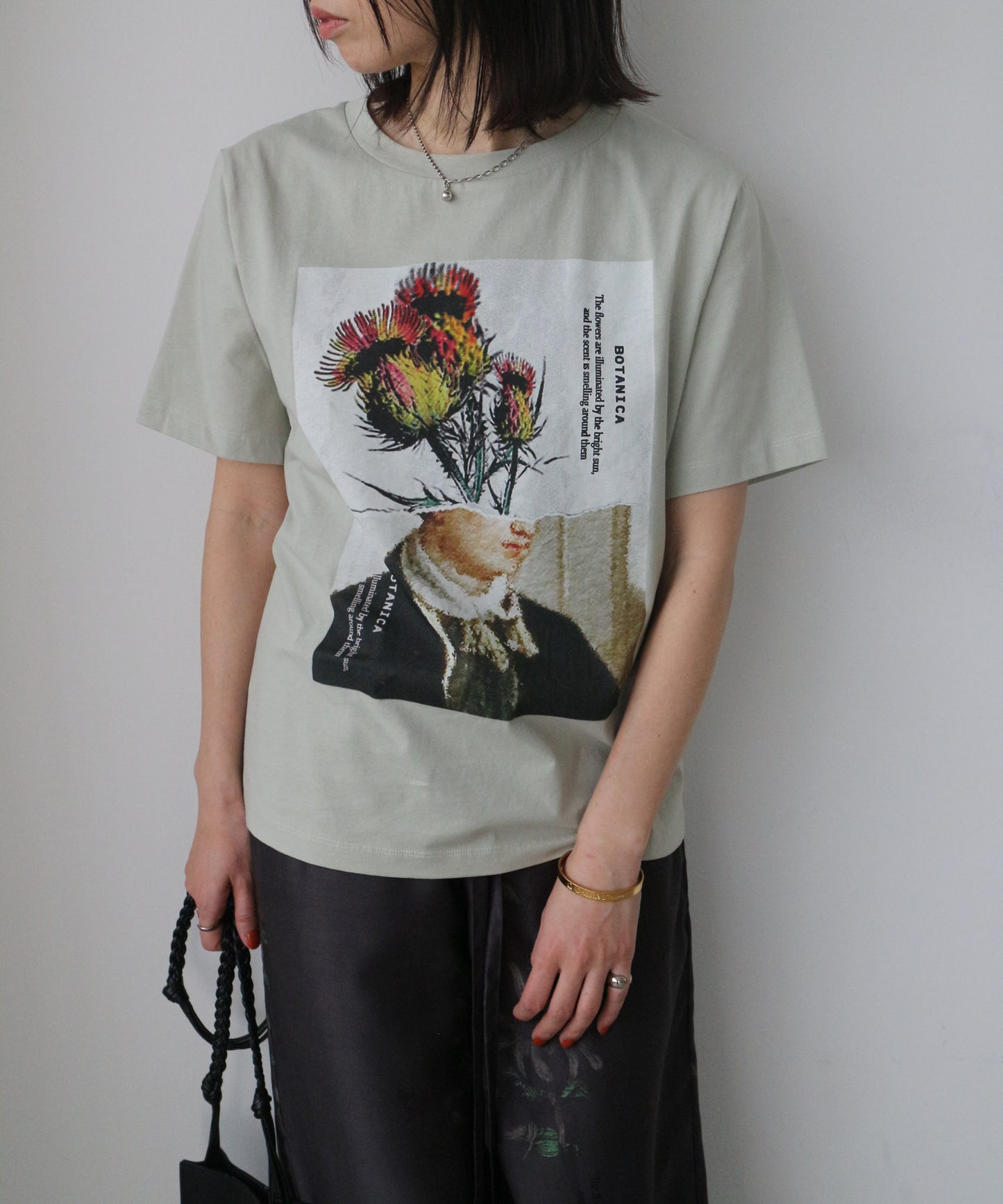 Pqran　【オリジナル図案】アートプリントTシャツ