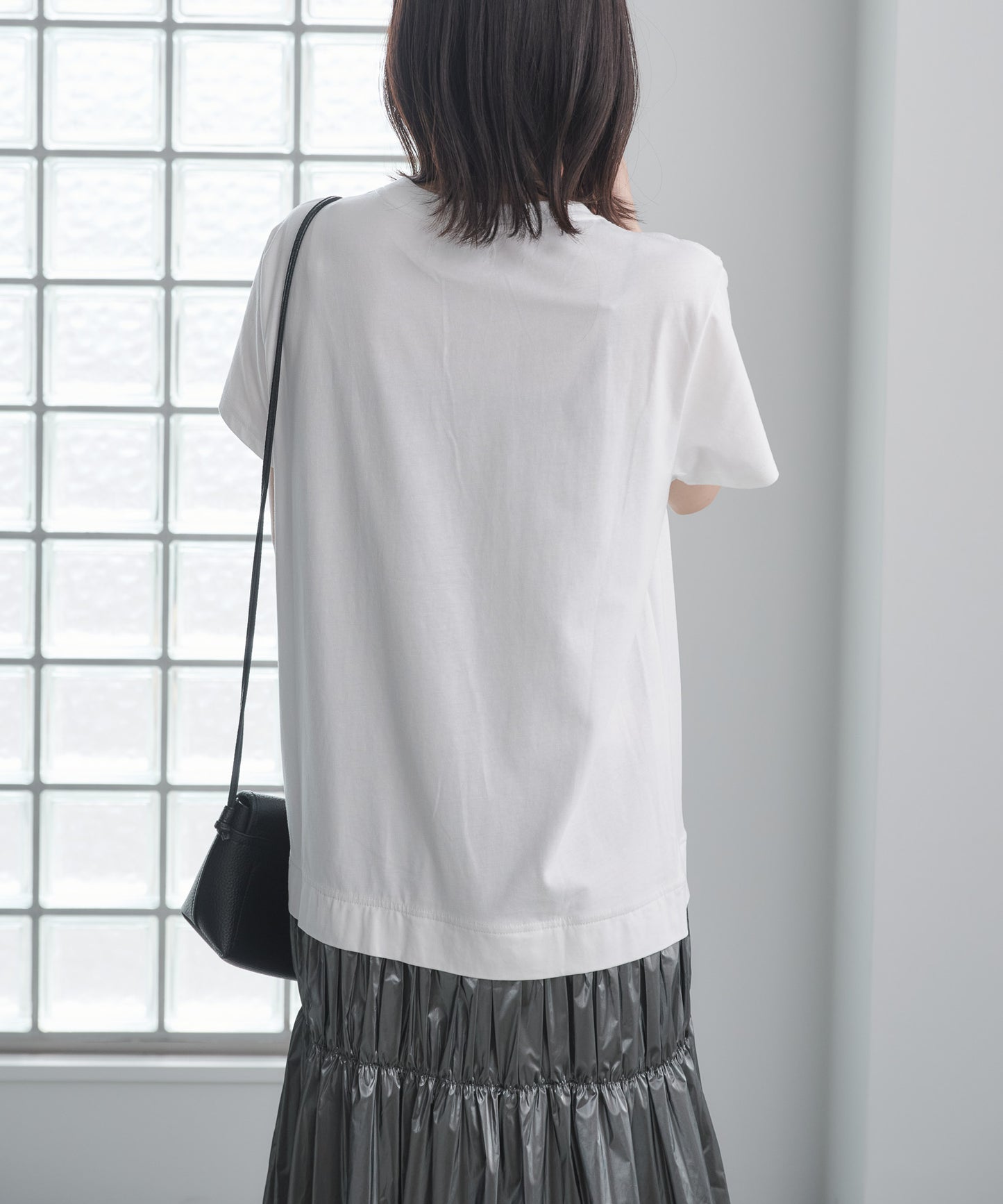 Pqran　【オリジナル図案】ホース刺繍カレッジプリントワンピース
