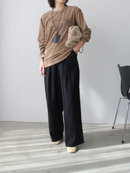 フロントアシメパンツ