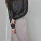 Pqran　シアーTシャツ