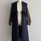 Pqran　【マルチWAY】配色ロングコート