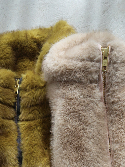 ミンクライクファーブルゾン