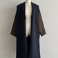 Pqran　【マルチWAY】配色ロングコート