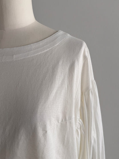 2WAYギャザースリーブT