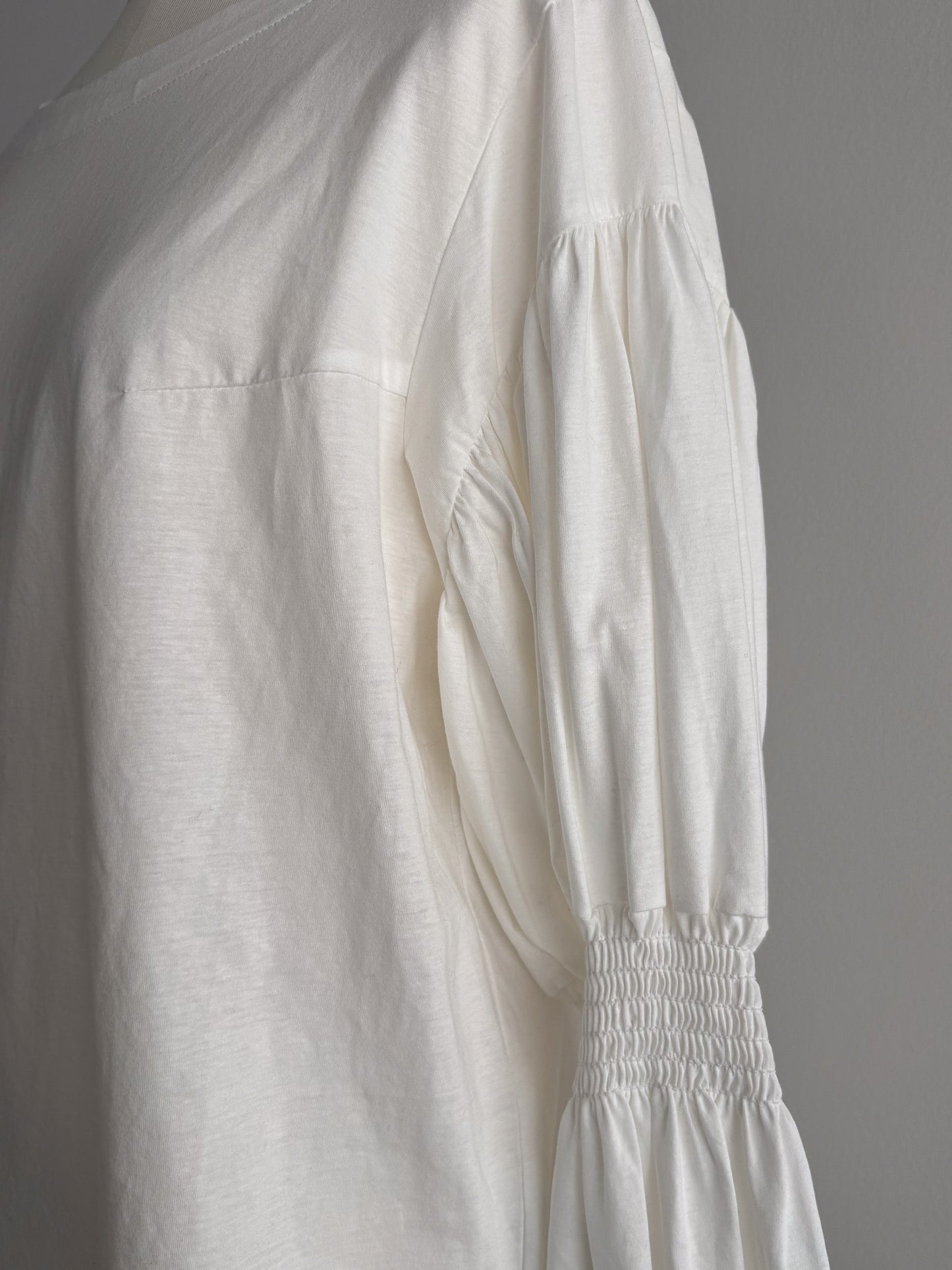 2WAYギャザースリーブT