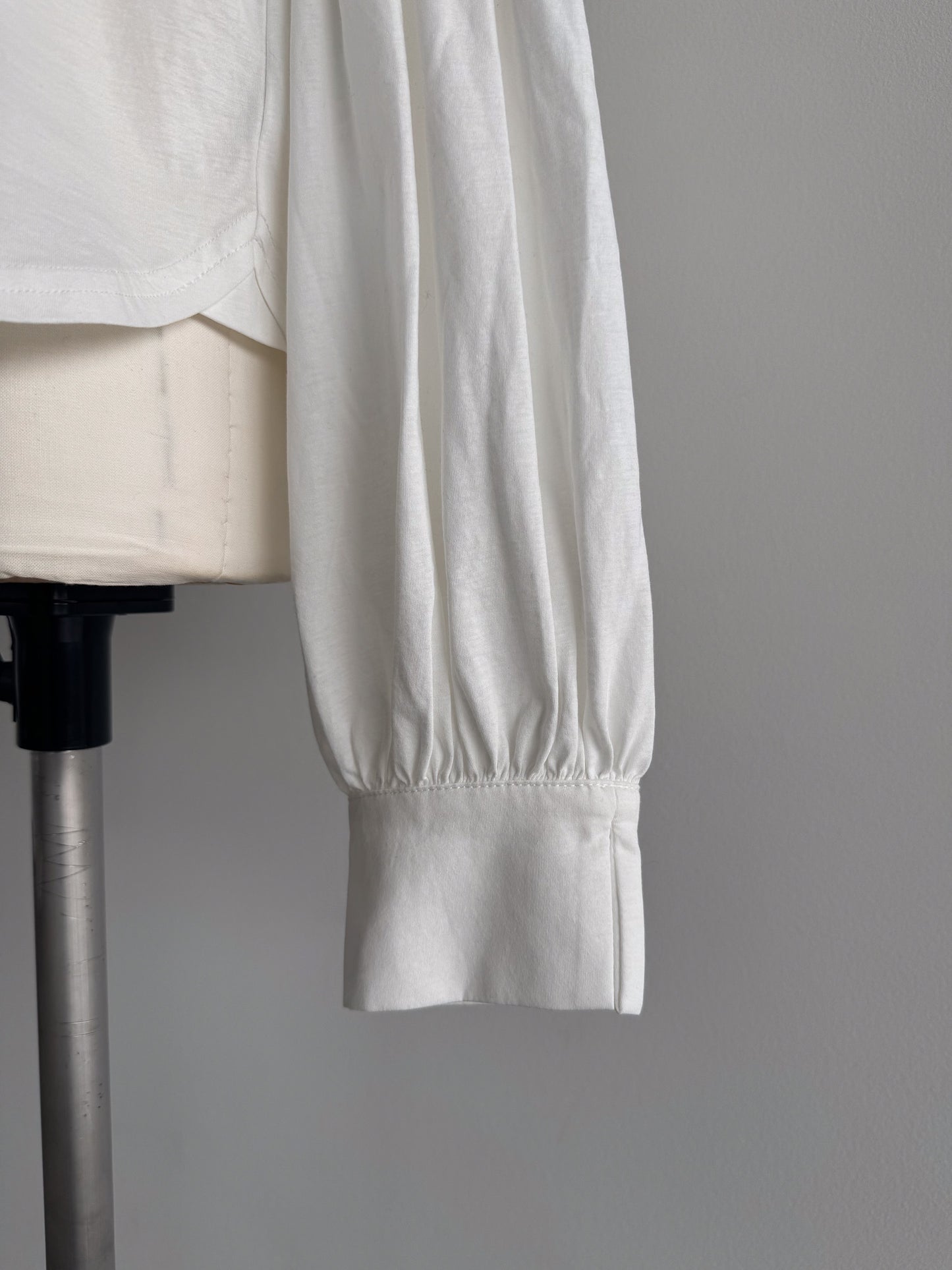 2WAYギャザースリーブT