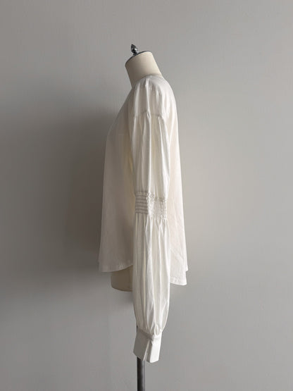 2WAYギャザースリーブT