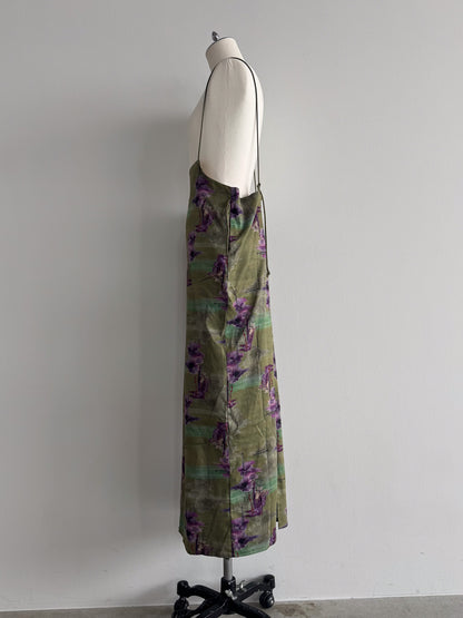 フラワープリントキャミワンピース