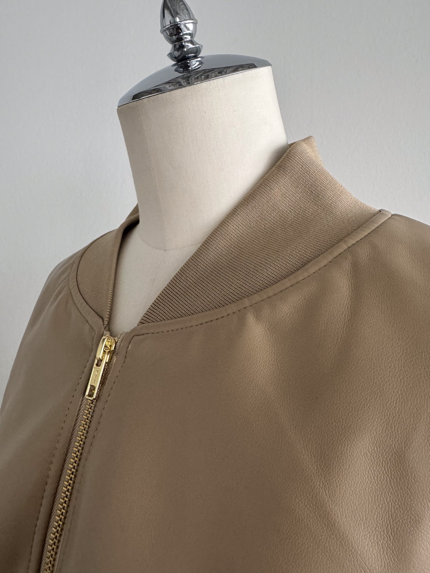 2WAY合皮ブルゾン