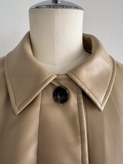 2WAY合皮ブルゾン