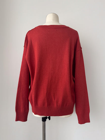 CATジャガードニット