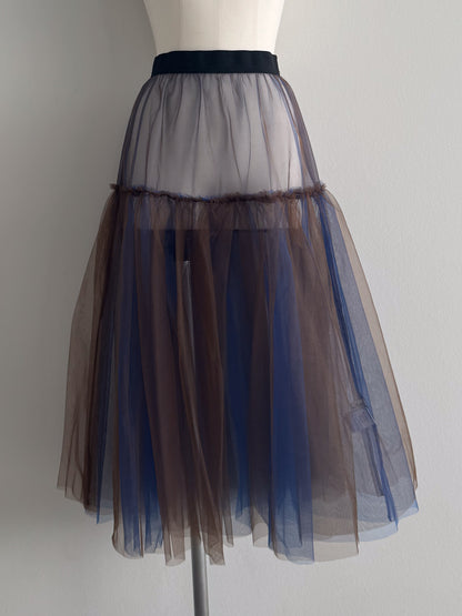 eru　チュールティアードチュチュスカート