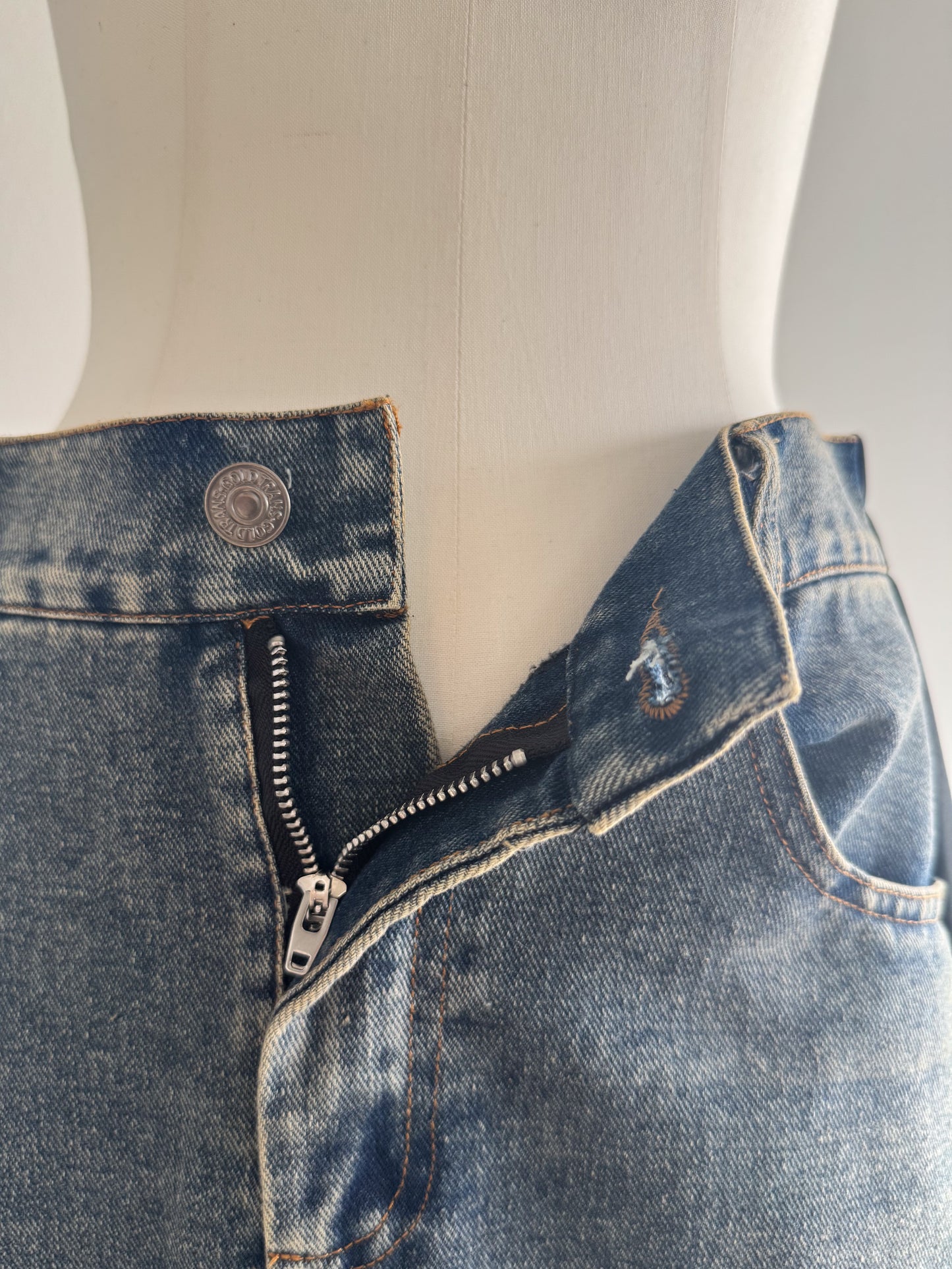 eru　スポーティラインデニムスカート