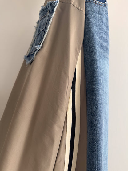 eru　スポーティラインデニムスカート