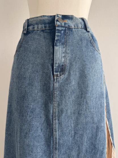 eru　スポーティラインデニムスカート