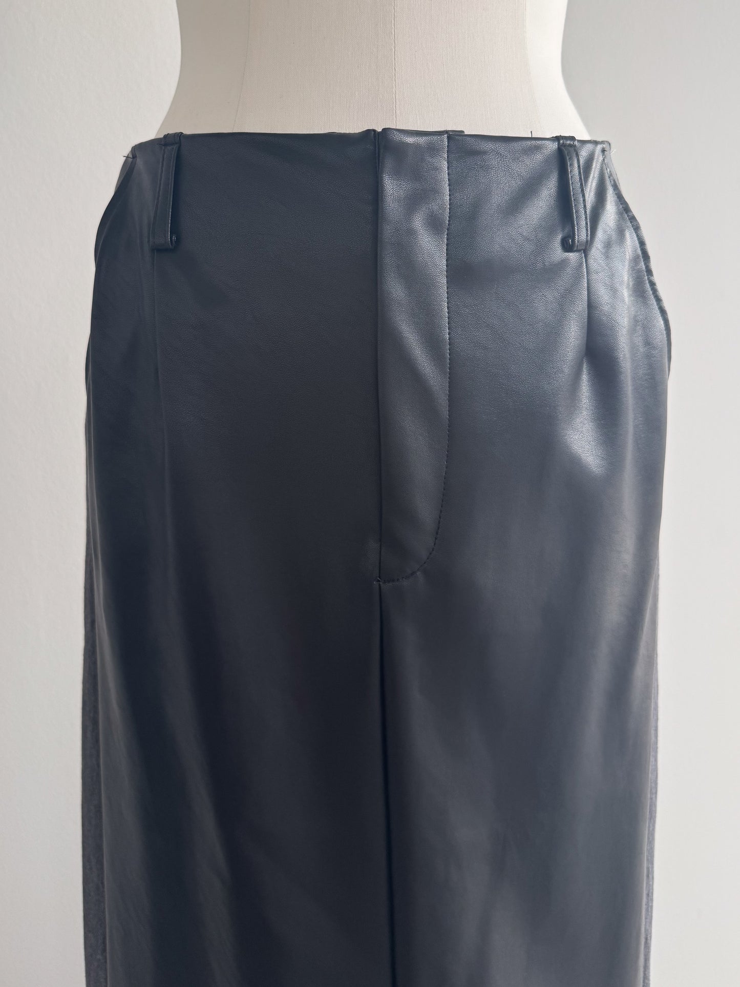 eru　ドッキングデニムスカート