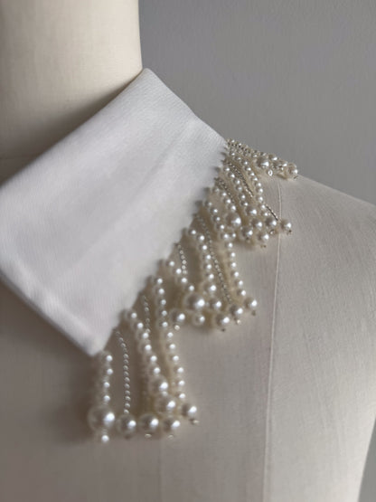 eru　パール付け衿