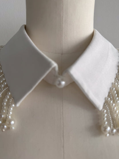 eru　パール付け衿