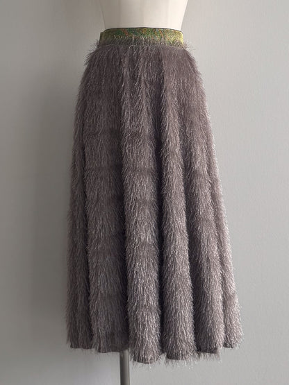 eru　ジャガードフレアスカート