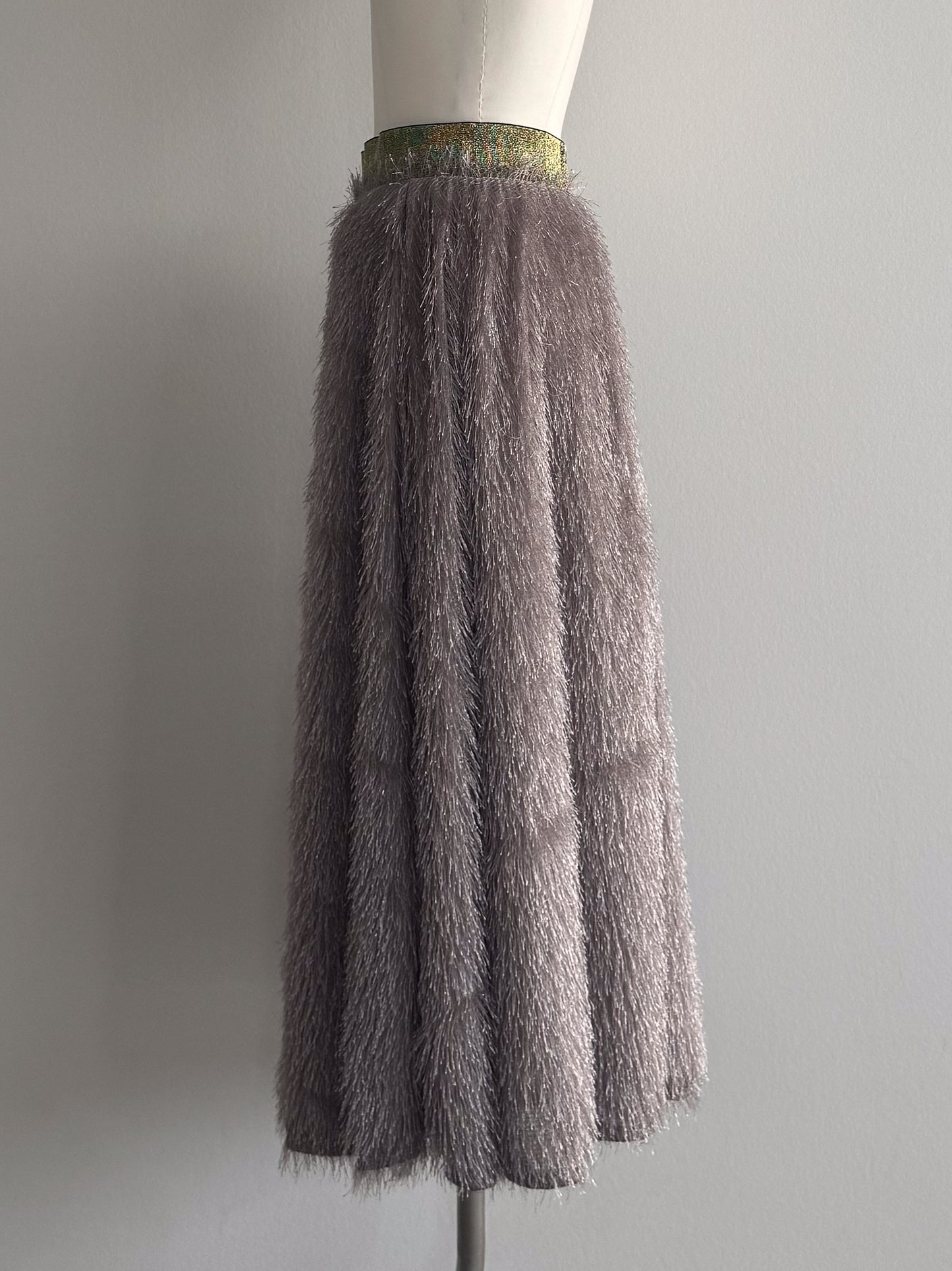 eru　ジャガードフレアスカート