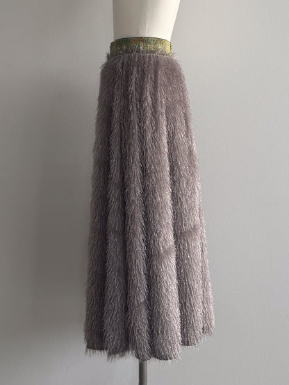 eru　ジャガードフレアスカート