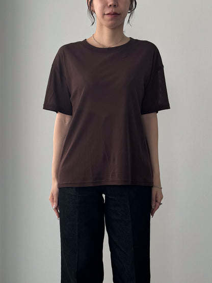 レイヤードニットTシャツ