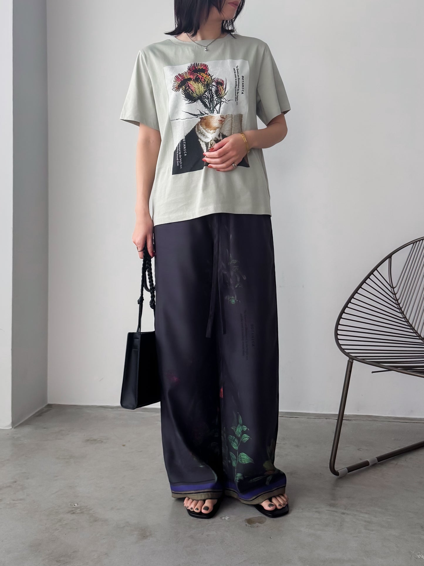 Pqran　【オリジナル図案】アートプリントTシャツ