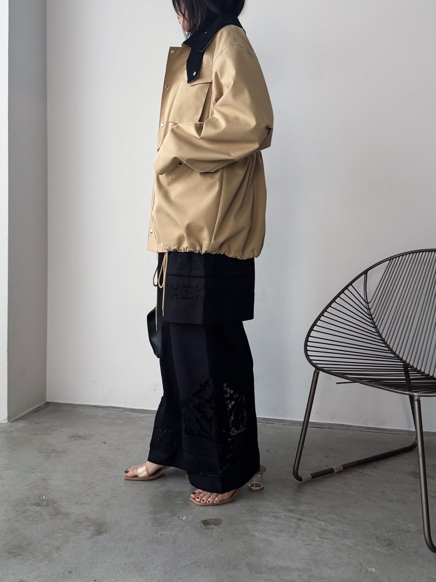 Pqran　ジップアップジャケット