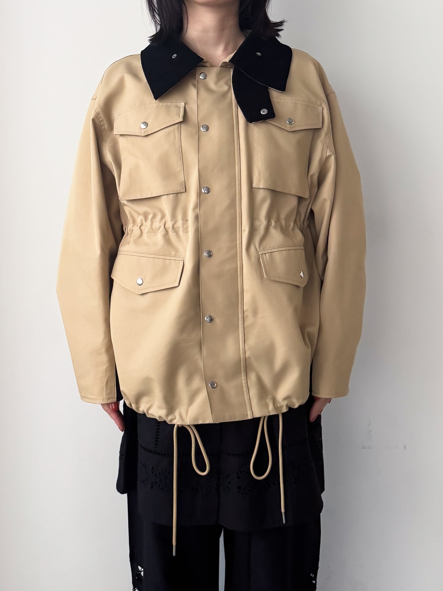 Pqran　ジップアップジャケット