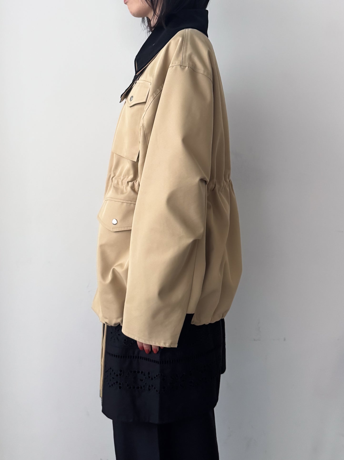 Pqran　ジップアップジャケット