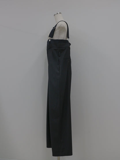 ピンストライプサロペット