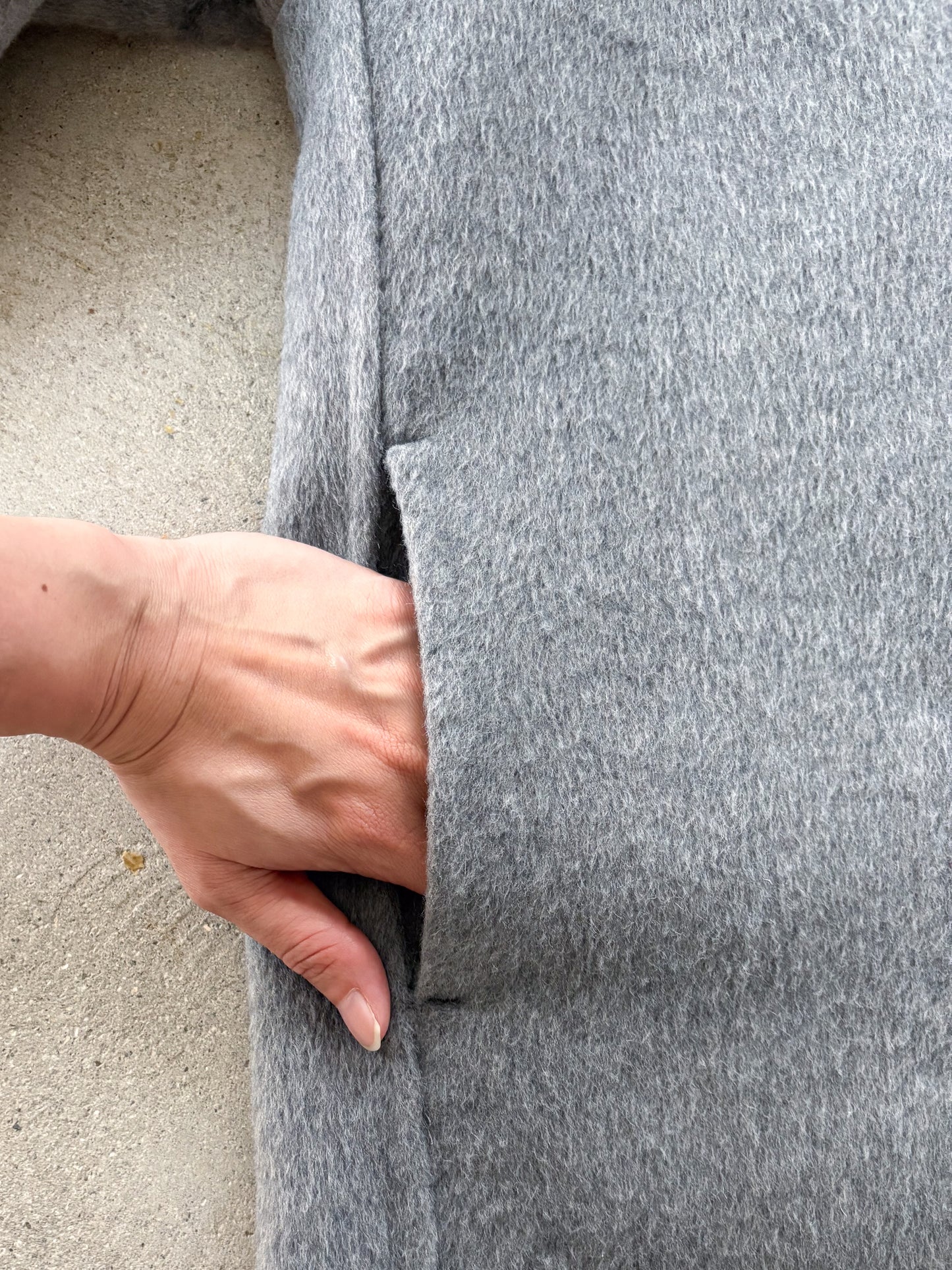 eru　ハンドメイドウールコート