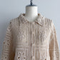 eru  レース編みカーディガン