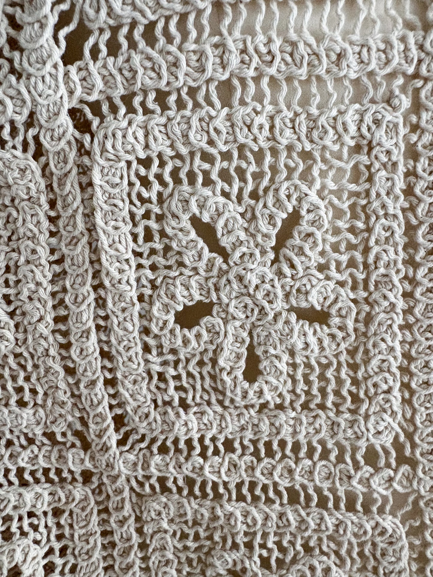 eru  レース編みカーディガン