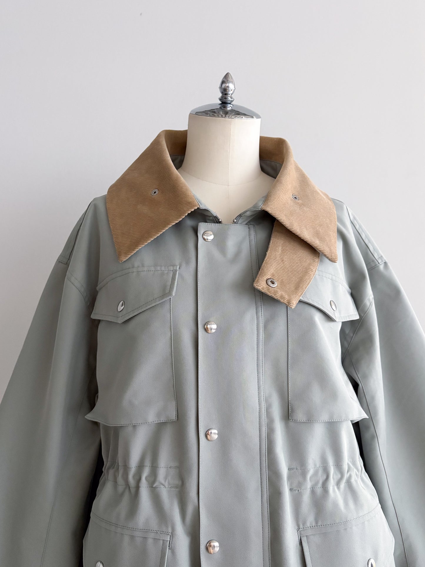 Pqran　ジップアップジャケット