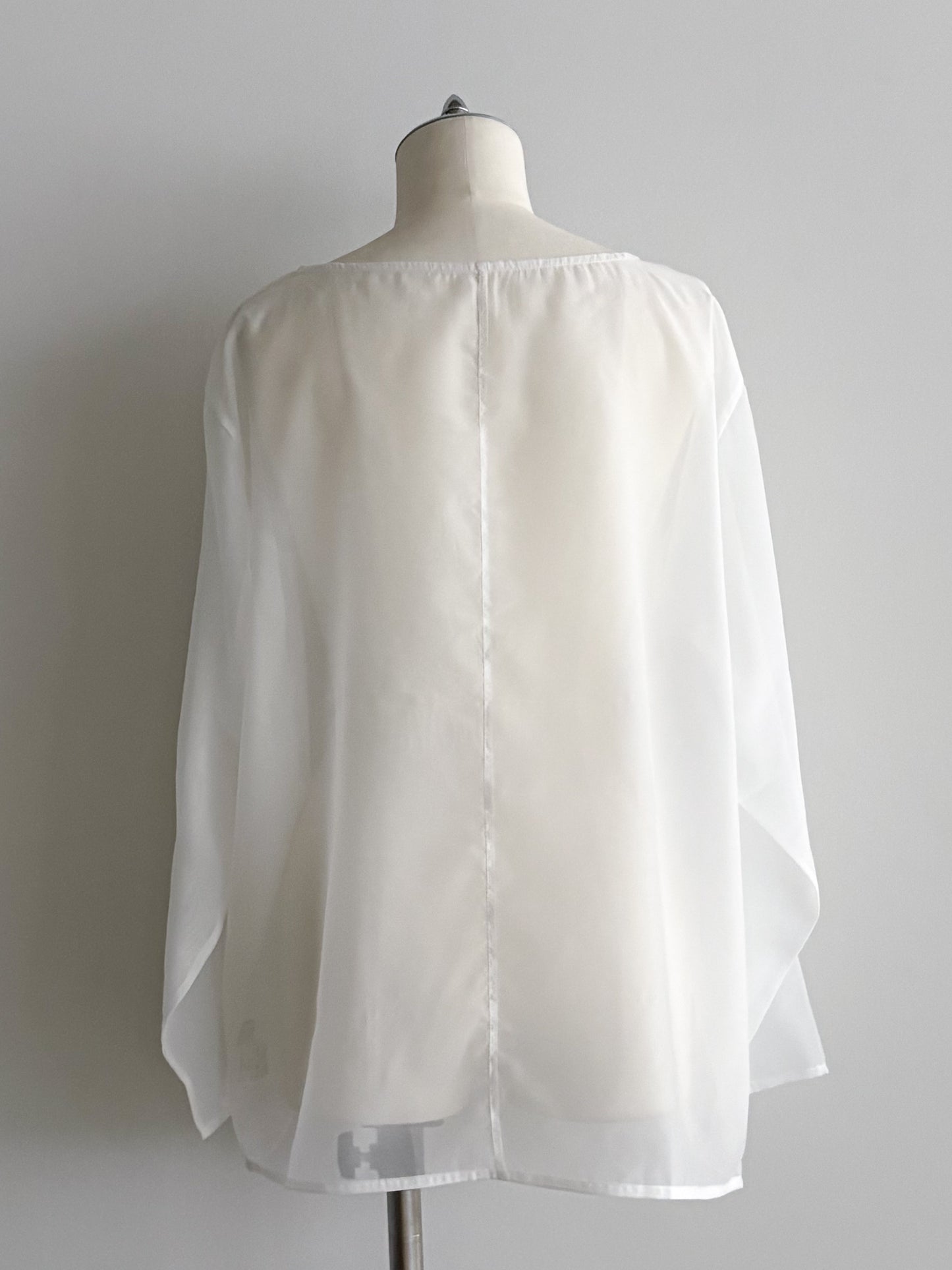 eru　【オリジナル図案】CAT 刺繍レイヤードロングスリーブTシャツ